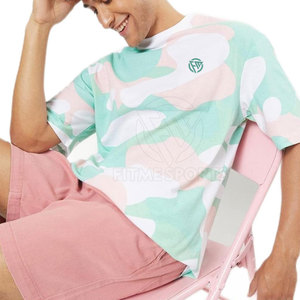 Camiseta de Algodón de Corte Cuadrado con Logotipo Frontal, Precio Económico, Venta Caliente, Suministro Directo de Fábrica, Mejor Venta en Línea para Hombre - Product Image 5