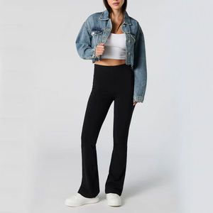 Wholesale Custom Design Oversized Women Denim Jacket with Cotton Lining Breathable Casual Crop Jacket 2026 - Product Image 3