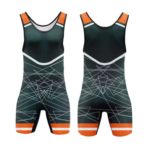 Último Diseño de Singlet de Lucha Libre para Hombre con Correa Ajustable - Alta Calidad, 100% Poliéster, Transpirable, Estampado, de Secado Rápido y Personalizable - Product Image 1