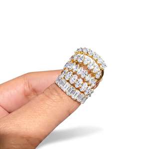 Handmade Marquise Cut 1.50 Ct TW Diamond Wedding Band Perfect Stacking Bridal Ring Unique Wedding Band <b>for</b> <b>Women</b> - Product Image 2