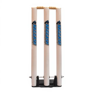 Piquets d'entraînement de cricket professionnels à retour automatique par Naqqash Sports - Product Image 1