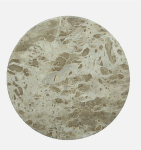 Mesa de centro moderna minimalista con superficie de mármol y patas de madera para sala de estar B2B India - Product Image 4