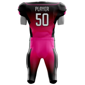 Uniforme de Fútbol Americano Personalizado de Manga Corta, Ligero y Transpirable, en Malla, Tallas Grandes, Color Liso Sublimado, Alta Calidad - Product Image 2