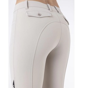 Women Horse <b>Riding</b> Tights Breeches Stretch Breathable Silicone Grip Knee Patch Comfortable Equestrian Pants Modern Equestrianism - Product Image 6