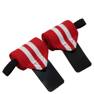 Sangles de poignet élastiques en coton épais et résistant de qualité professionnelle pour haltérophilie, équipement de musculation - Product Image 6