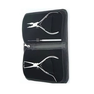 Kit Profesional de Herramientas para Extensiones de Cabello en Estuche de Cuero, Ajustable, para un Estilo Ilimitado, para Salón - Product Image 3