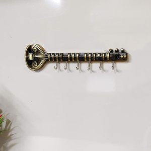 Vintage Metal <b>Key</b> <b>Holder</b> Wall Mounted 6 Hooks Anti Rust <b>Key</b> Rack Decorative <b>Key</b> Organizer for <b>Home</b> Office Use - Product Image 4