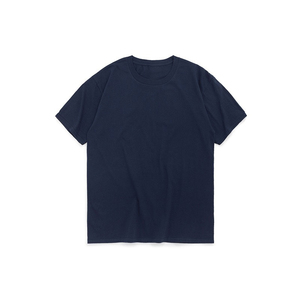 เสื้อยืดคอกลมแขนสั้นสีเบอร์กันดีสำหรับผู้หญิง ทรงปกติ สีพื้น เรียบง่าย ผ้าฝ้ายทอ 100% เป็นมิตรกับสิ่งแวดล้อม แห้งเร็ว - Product Image 2