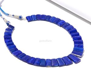 Top Quality Lapis Lazuli Beaded <b>Necklace</b> For Women Handmade Blue Gemstone <b>Statement</b> Jewelry Crystal Choker <b>Necklace</b> 14 Inch - Product Image 2