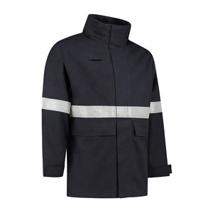 Chaqueta de Trabajo de Alta Visibilidad con Cierre Completo, Múltiples Bolsillos, Transpirable, de Secado Rápido, Ropa de Trabajo Industrial para Hombre - Product Image 1