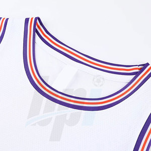 ชุดบาสเก็ตบอลแบบมืออาชีพปี 2026 ชุดบาสเก็ตบอลแบบไม่มีแขนเสื้อ น้ำหนักเบา สำหรับขาย - Product Image 3