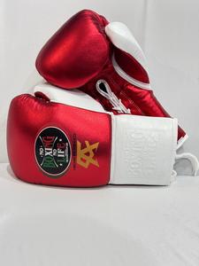 ถุงมือชกมวย MMA หนังพรีเมียม Mahmad Sports No Boxing No Life แบบผูกเชือก คุณภาพสูง ทนทาน น้ำหนักเบา ระบายอากาศได้ดี - Product Image 4