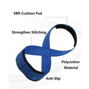 Sangles de musculation professionnelles en forme de 8, robustes, antidérapantes, rembourrées en coton, haute élasticité, pour l'entraînement en gros - Product Image 5