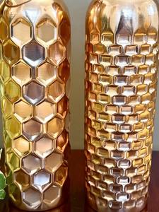 Juego de 2 Botellas de Cobre de Diseño para Viajes, Oficina, Gimnasio, Yoga, Hidratación, Cocina, Elegantes, Duraderas y Saludables - Product Image 3