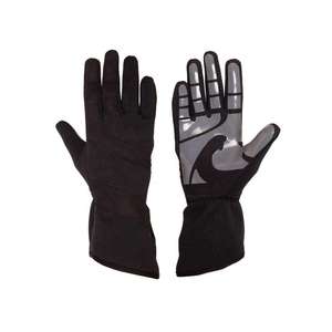 Gants de karting en cuir synthétique polyester, à doigts entiers, respirants, antidérapants, avec fermeture auto-agrippante, impression par sublimation - Product Image 4