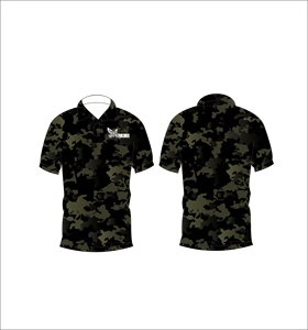 เสื้อโปโลลายพราง Shadow Woodland แขนสั้น สำหรับกิจกรรมกลางแจ้งและกีฬาทางยุทธวิธี - Product Image 4
