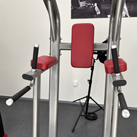 Machine de musculation polyvalente SK-L41 pour tractions, dips et levées de jambes – Station abdominale robuste en acier pour usage commercial en salle de sport et club de fitness