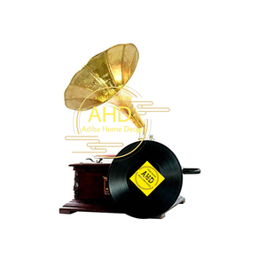 Tocadiscos de Madera Vintage, Reproductor de Música de Estilo Antiguo Clásico, Decoración para el Hogar - Product Image 5