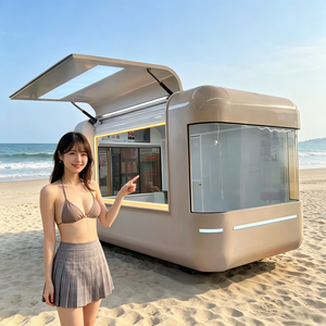 Food Truck Mobile Personnalisable avec Équipement Commercial pour Salades de Chou Frisé et Bols de Légumes Rôtis - Product Image 1