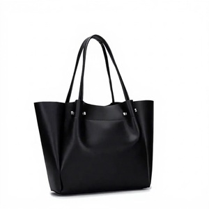 Sac à main en cuir véritable noir pour femme de style américain/occidental, fermeture à glissière, imperméable, grande capacité, durable, respectueux de l'environnement - Product Image 6