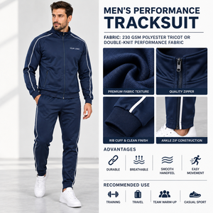 Chándal Deportivo Personalizable Midnight Core Unisex con Cremallera Completa, de Poliéster, para Equipos, con Opciones de Logotipo y Bolsillos Laterales - Product Image 5