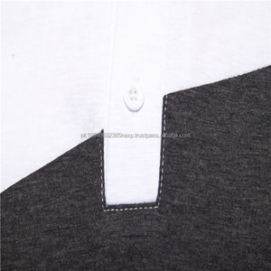 เสื้อโปโลแขนสั้นสีเทาเข้มลายทางสีดำสีขาวสำหรับผู้ชายเสื้อโปโลแฟชั่นฤดูร้อน - Product Image 5