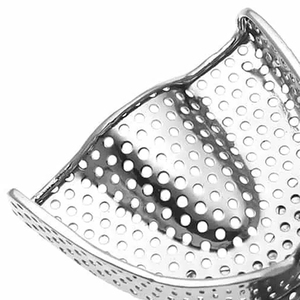 Juego de 6 Bandejas de Impresión Dental Perforadas de Acero Inoxidable Hechas a Medida - Alta Calidad, Certificación CE, Tamaño Personalizado, 1 Año de Garantía - Product Image 3