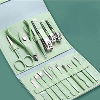 Accessoires de beauté, kit d'outils de manucure et de pédicure en acier inoxydable pour salon, soin des ongles, toilettage, avec garantie de 3 ans