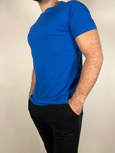 Camiseta de algodón de alta calidad al por mayor, personalizable, lisa, para serigrafía, para hombre, unisex, de marca, personalizada. - Product Image 2