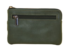 Tarjetero y billetera de cuero genuino de primera calidad personalizado con cierre de botón para guardar tarjetas de crédito - Product Image 2
