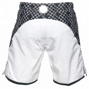 Pantalones Cortos de MMA para Hombre, Artes Marciales Mixtas, Boxeo, Muay Thai, Ropa de Entrenamiento, Impresión por Sublimación, 100% Poliéster, Logotipo Frontal, Ajuste Atlético - Product Image 3