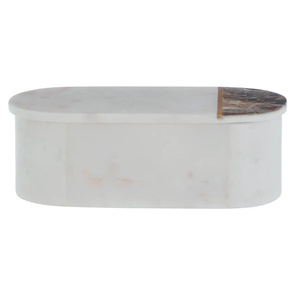 Boîtes à bijoux en marbre, design attrayant, vente en gros, boîte à bijoux en marbre blanc poli sur mesure - Product Image 1