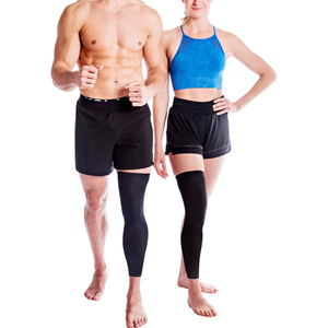 Manguitos para Piernas Personalizados con Diseño de Punto Acanalado, Elegantes y Modernos, para Correr, Suaves, Transpirables, para Uso Diario, Clásicos y a la Moda - Product Image 4