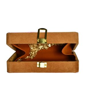 Pink Floral Print Clutch Bag for Women and Travel Use - Product Image 3