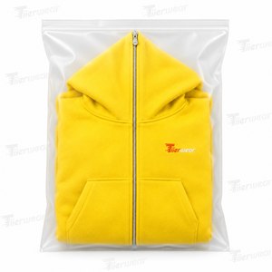 Sweat à capuche zippé intégral pour homme, coupe oversize, en molleton brossé épais, style streetwear, à manches longues - Product Image 6