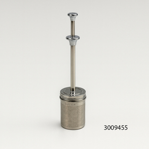 เครื่องบดกาแฟสแตนเลสแบบแมนนวล รูปทรงกระบอก ดีไซน์มินิมอล SUS304 - Product Image 1