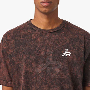 Camiseta de Algodón de Primera Calidad a Precio Accesible, Estilo Urbano, Lavado Ácido, Tela Suave y Cómoda, Ropa Casual a la Moda - Product Image 6