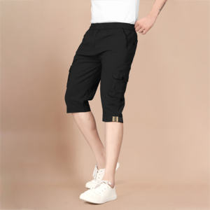 Pantalones Cortos Cargo de Verano para Hombre, Ligeros, Transpirables, Corte Regular, Múltiples Bolsillos, Pantalones Cortos Casuales de Playa, Venta al por Mayor, Pantalones Cortos con Logotipo Personalizado - Product Image 4