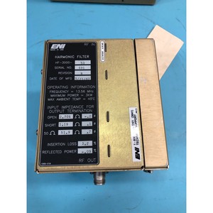 Kit de Filtro Armónico ENI HF-3000-50, 13.56 - Equipo y Piezas de Semiconductores de Confianza de Marca Global - Product Image 1