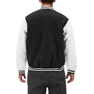 Blousons universitaires unisexes fabriqués en usine avec motif géométrique, col montant et capuche – Étiquette personnalisée, vente chaude et prix compétitif - Product Image 1