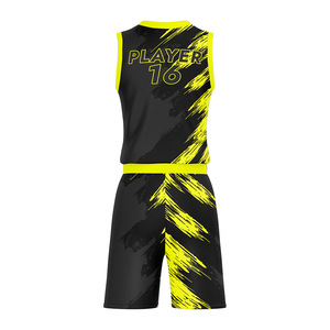 Uniforme de Baloncesto para Hombre, Conjunto Personalizado para Equipo, Transpirable, Ligero, de Secado Rápido, Jersey y Pantalones Cortos para Entrenamiento y Partidos - Product Image 1