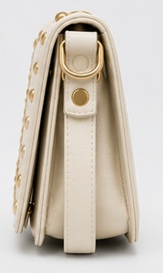 Sac bandoulière de luxe vintage bohème en cuir à rivets pour femme, sac à main de créateur à sangle unique, mode hiver voyage - Product Image 2