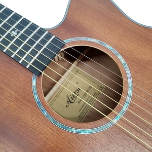 <span class=keywords><strong>Guitare</strong></span> Acoustique Aiersi 40 Pouces en Acajou avec Pan Coupé, Petite Commande, Expédition Rapide, Instrument à <span class=keywords><strong>Cordes</strong></span> <span class=keywords><strong>Folk</strong></span>, Personnalisation du Logo - Product Image 2