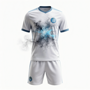 Custom Soccer Uniform Cyberpunk Grid Sublimated Jersey and Shorts Kit Premium Breathable Youth Adult Club Team Football Wear - Product Image 1