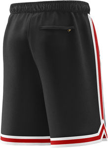 Pantalones Cortos de Baloncesto Personalizados por Sublimación con Diseño de Arcoíris para Hombre, 100% Poliéster, Logotipo Frontal, Transpirables, de Secado Rápido, Servicio OEM Personalizable - Product Image 2