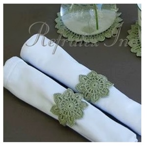 Lot de porte-serviettes au crochet style bohème pour restaurants, complexes hôteliers et événements de mariage - Product Image 1
