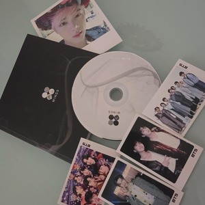 Album CD de musique Kpop en coréen, couverture noire, publication électronique - Product Image 4