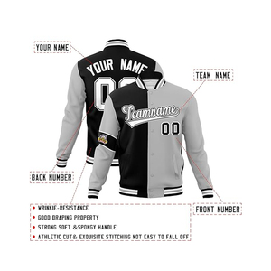 Custom Varsity Wholesale Modern Style Trendy Look Comfortable Fit Premium Fabric Baseball Jackets High Quality Custom - Product Image 4