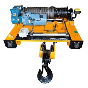 INOVIC CRM Heavy Duty Electric <b>Crab</b> Machine Industrial Use elecon gearbox Heavy Duty Double Girder Hoist - Product Image 1