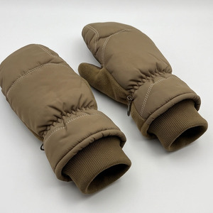 Gants chauffants isolés en polyester, coton et PU, mitaines de snowboard personnalisées pour hommes, gants de ski d'hiver avec imperméabilité 3M - Product Image 4